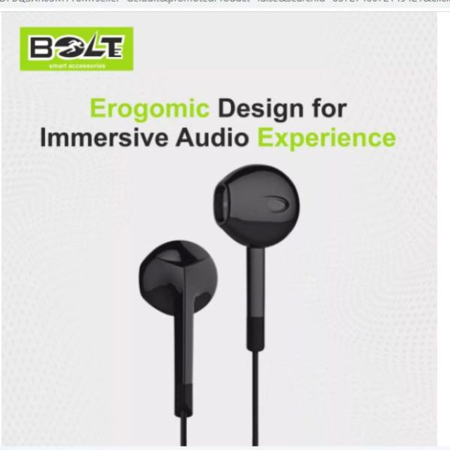 Bolte BE-11 Wired Ear Phones