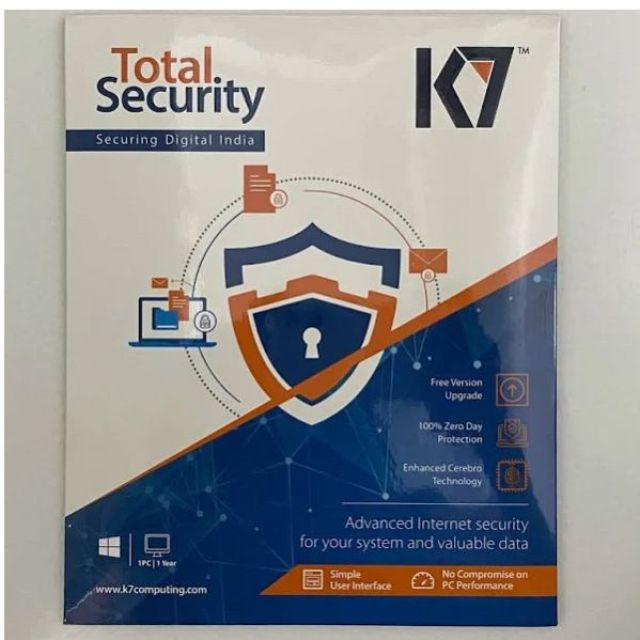 K7 Total Security 1User / 1Year