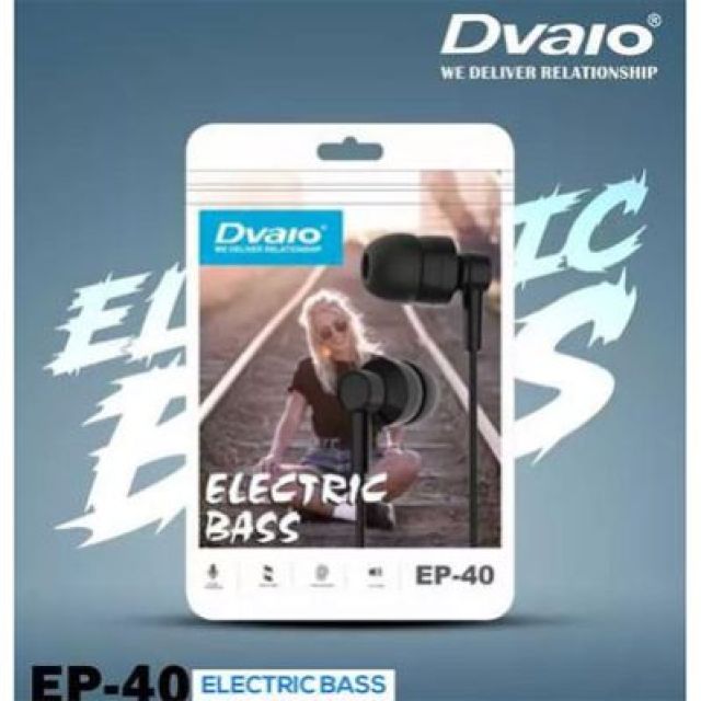 Dvaio EP-40 Wired In the Ear Phones with Mic