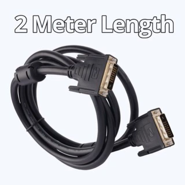 Zebronics DVI20 DVI to DVI Cable 2M Length