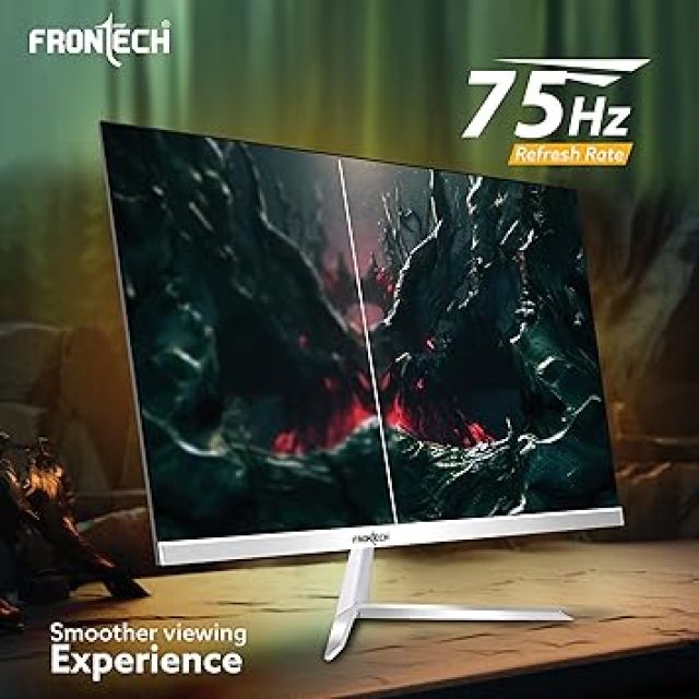 FRONTECH 24 FRAMELESS MONITOR W SPEAKER 75HZ