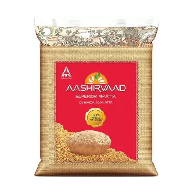 AASHIRVAAD Superior MP Atta 100% Atta  (5 kg)
