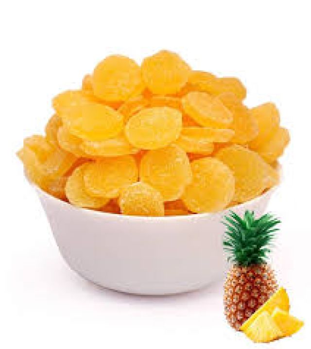 pineapple coins dry