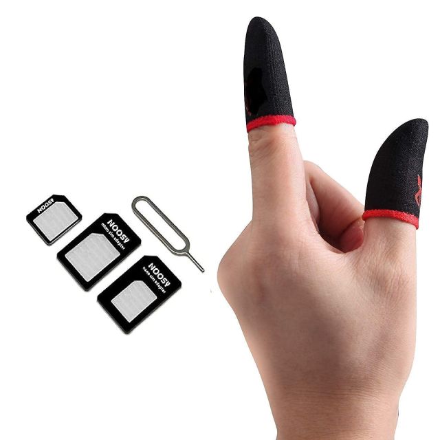 Finger Sleeves +Sim Connectors + Ejector Combo