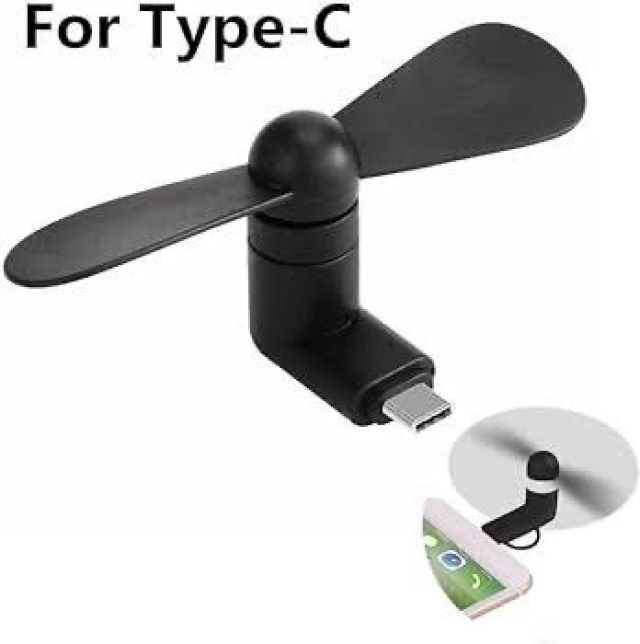 TYPE C Fan Black Colour
