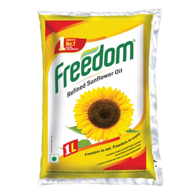Freedom Refined Sunflower Oil 1L