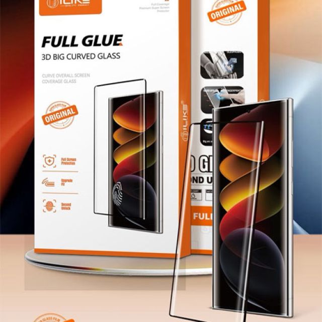 Samsung S22 Ultra, S23 Ultra Premium High Quality Full Glue Glass Screen Protector