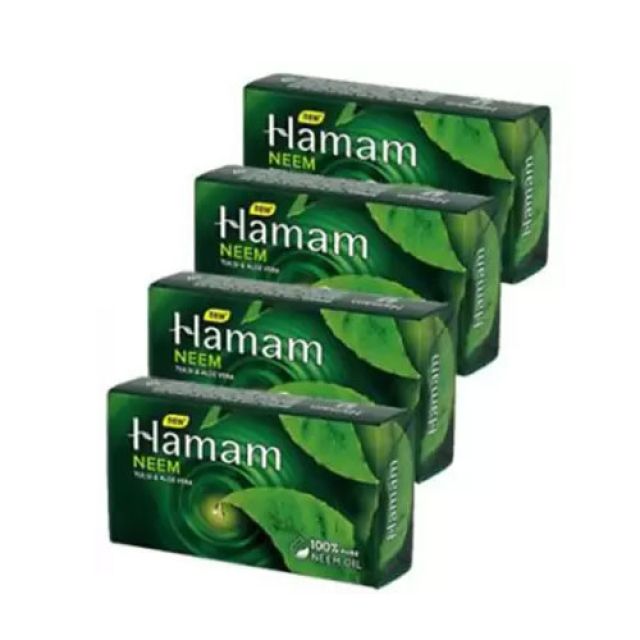 HAMAM New Neem 100gm (pack of 4)  (4 x 100 g)
