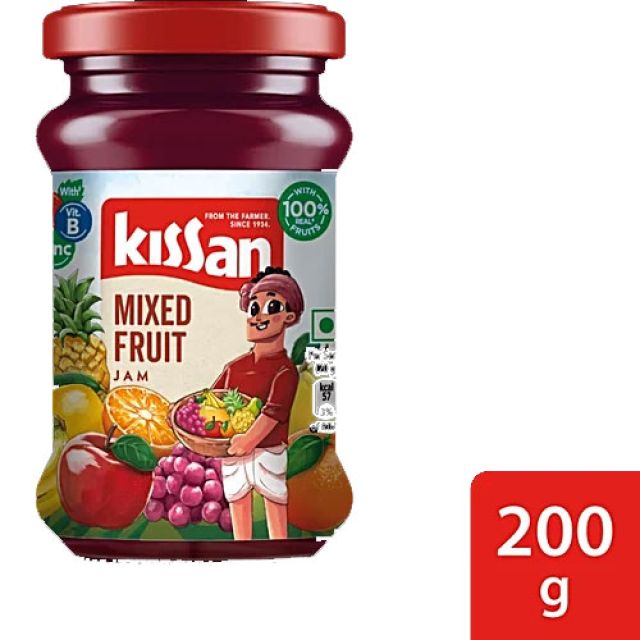 Kissan Mixed Fruit Jam, 200 g