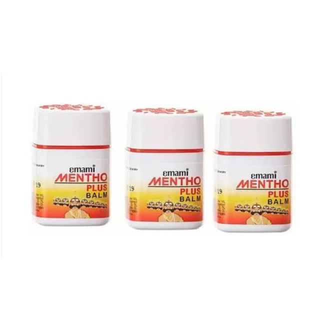 EMAMI MENTHO PLUS BALM PACK OF 3 Balm  (3 x 9 ml)