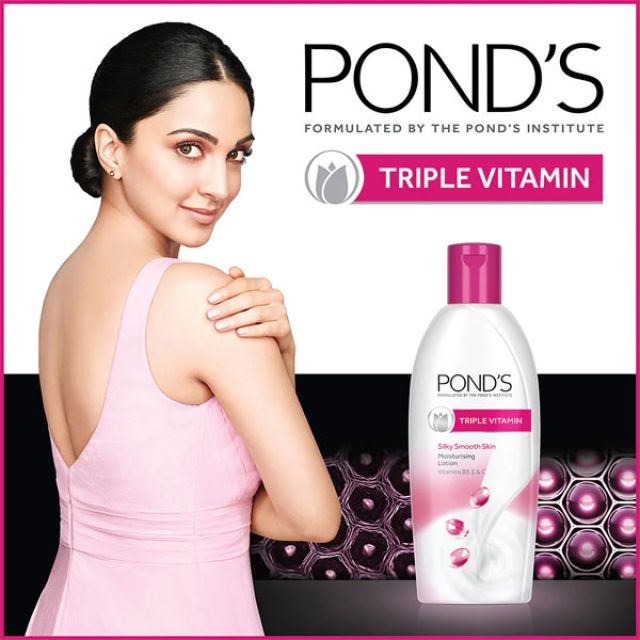 POND'S Ponds Triple Vitamin Moisturising Lotion, 100 Ml