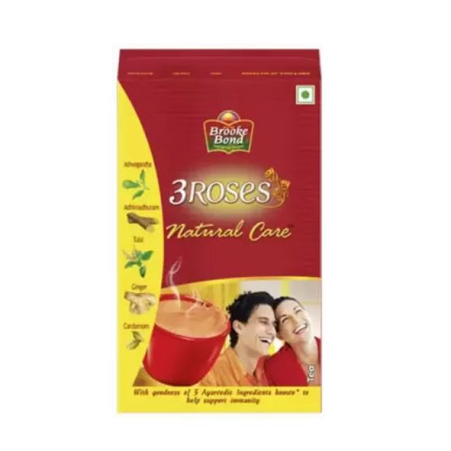 3 Roses Natural Care Tea 250 g Masala Tea Box  (250 g)
