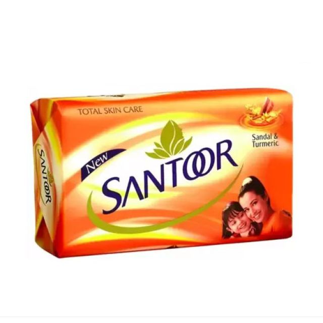 Santoor Sandal and Turmeric Soap, 100g*3  (3 x 100 g)