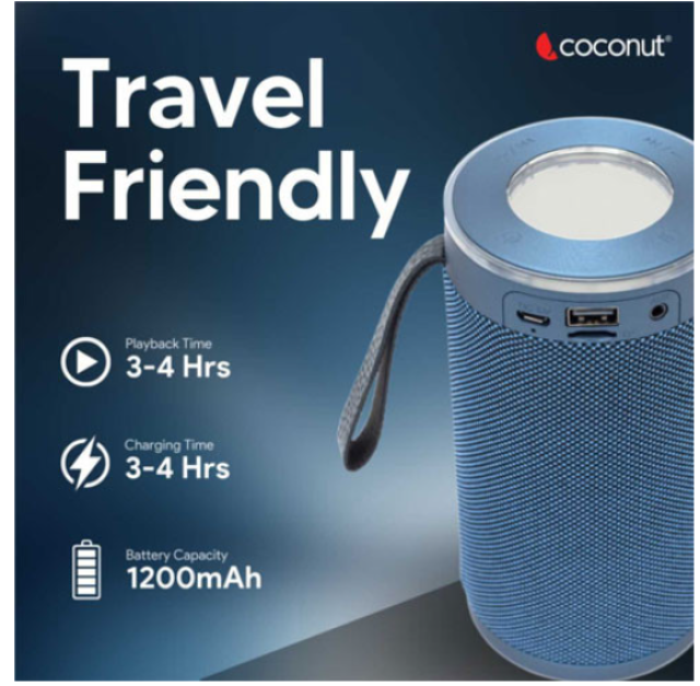 Coconut EL VIS Bluetooth Speakers