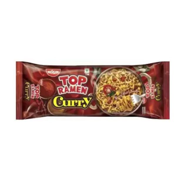 TOP RAMEN curry masala noodles 280gm Instant Noodles Vegetarian Instant Noodles Vegetarian  (280 g)