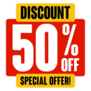 50% Discounts