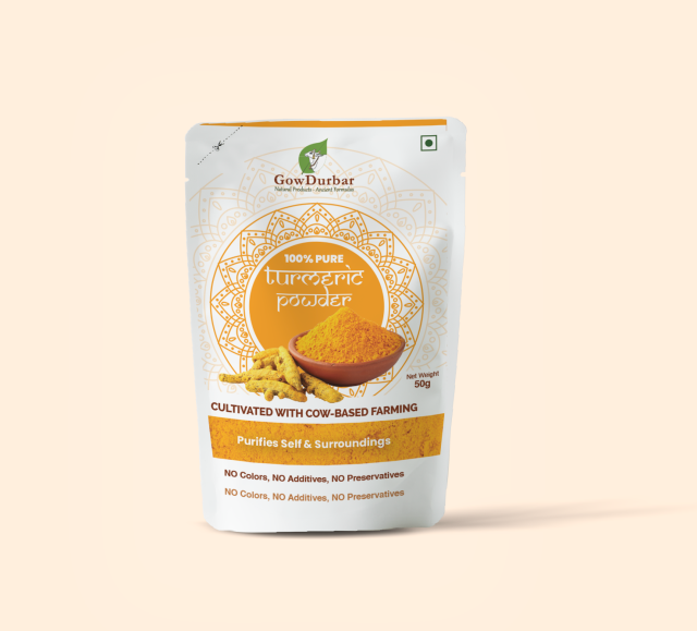 GowDurbar Turmeric 50g