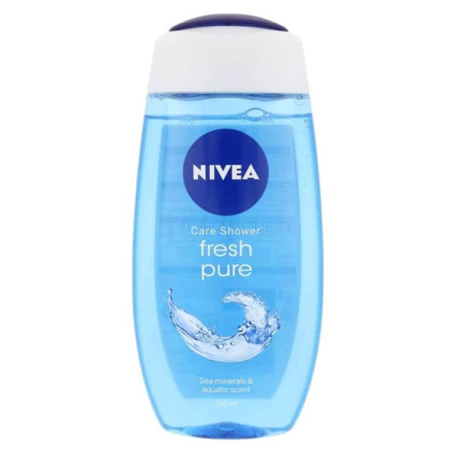 NIVEA Shower Gel, Fresh Pure, 125ml