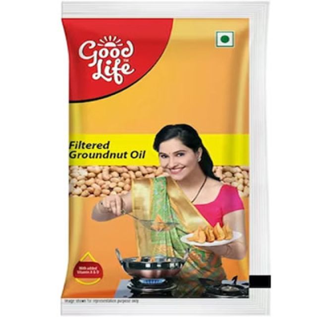 GOODLIFE Filtered Groundnut Oil 1 L Groundnut Oil (1L)