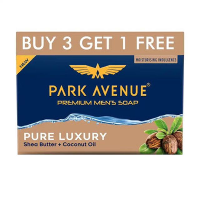 Park Avenue Premium Pure Luxury Soap Buy 3 Get 1 (4 X 125g)