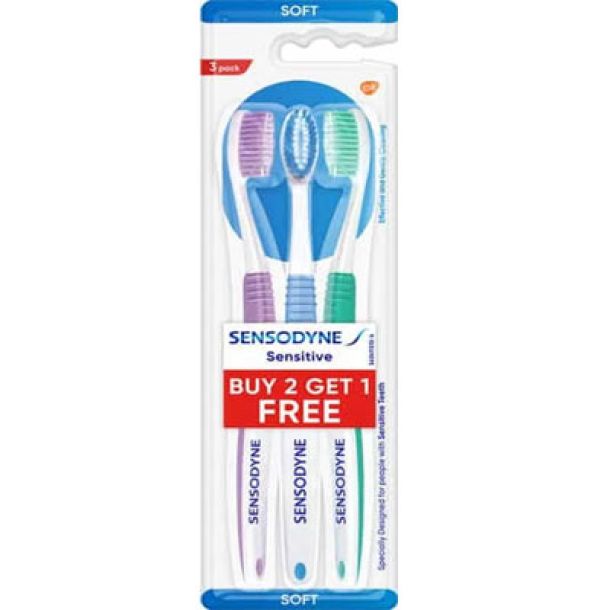 Sensitive Toothbrush Buy 2 Get 1 Free