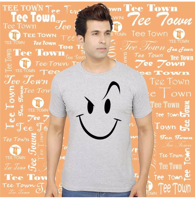 Tee Town Round Neck T Shirt