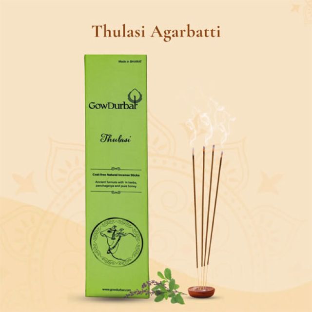 75g Gow Durbar Thulasi Agarbatti